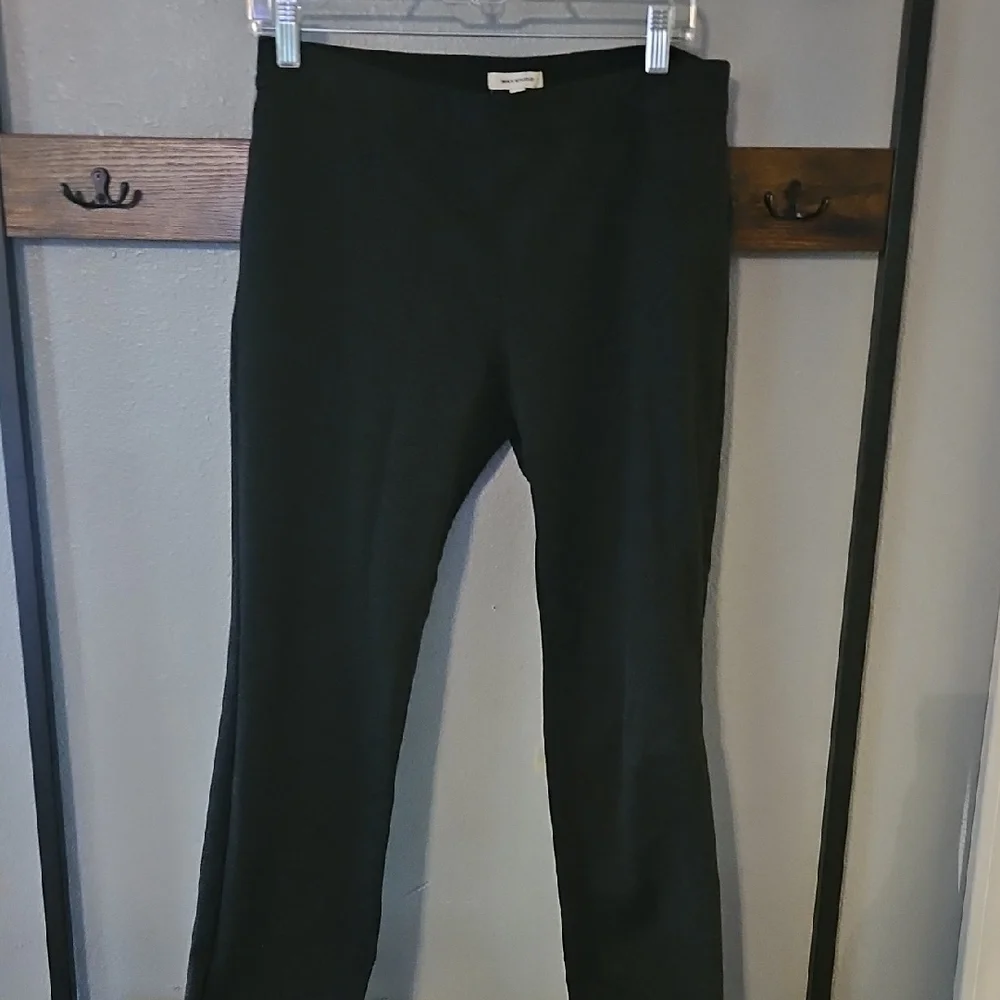 Classic Black Patterned Women's Dress Pants - Picture 1 of 3
